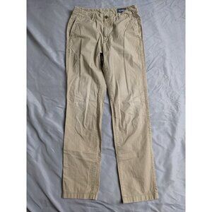 Bonobos Pants Khaki Chino Straight Leg 100% Cotton Slim Mens Size 29X32